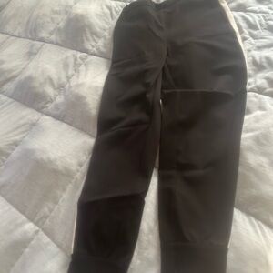 St. John Black Skinny Pants petite